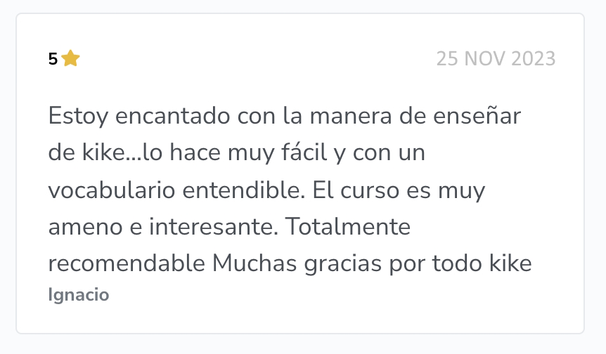 Testimonios Alumnos.